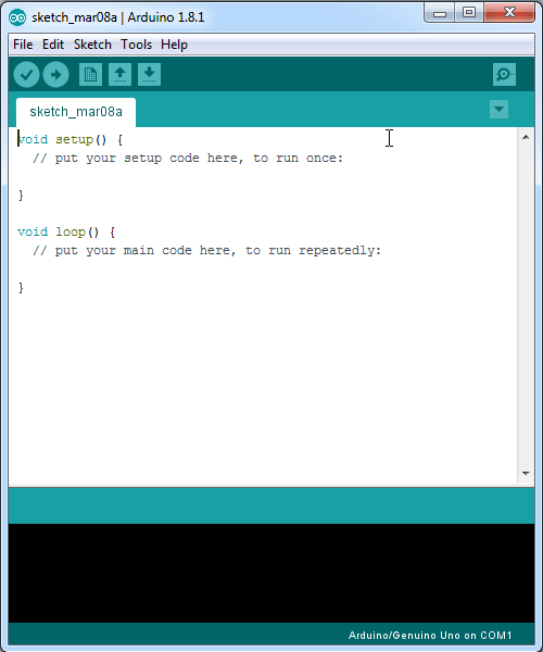 Jendela Software Arduino Ide