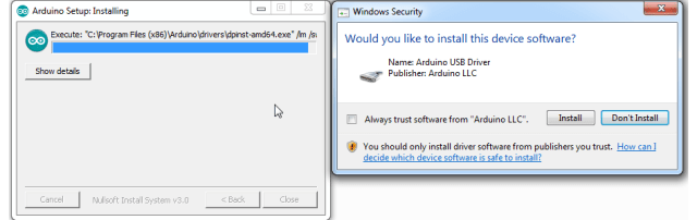 Proses Install USB Driver Arduino